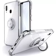 Funda Para Samsung Galaxy A20/a30 - Transparente Con Anillo