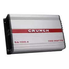 Crunch Sa-1100.4 Serie Smash 1,100 Vatios 4 Canales Clase Ab