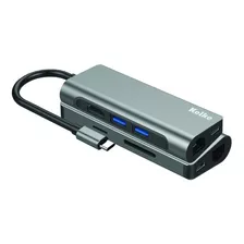 Adaptador Hub Usb 3.0 Tipo C Kolke Kch426 7en1 Hdmi Ethernet