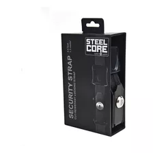 Correa Con Candado Steelcore Maletas Moto Equipaje Bici 1.3m Color Negro