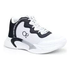 Zapatilla De Niño Ocean Pacific Naruto-n23 White/black