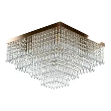 Lustre De Cristal Acrilico Dreamcrillic 40x40 Cobre