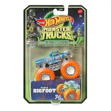 Monster Trucks Glow In The Dark Brilha No Escuro Hot Wheels