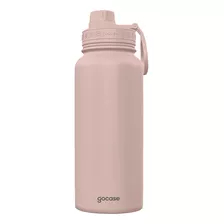 Garrafa Térmica De Água Gocase Fresh Aço Inoxidável - 950ml Cor Rosa