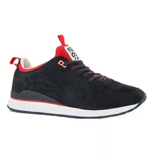 Fila Overpass 2.0 Gamuza Azul Tenis Caballero 1vr12034422