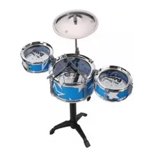 Brinquedo Mini Bateria Musical Azul Jazz - Dony Toys