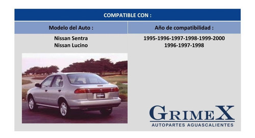 Par De Espejo Sentra 1995-96-97-98-99-2000 S/control Manual Foto 3