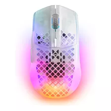 Mouse Sem Fio Steelseries Aerox 3 Wireless Rgb Ghost - 62610