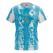 Remera Deportiva Argentina Campeon Cax-0935 Artemix