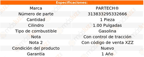 (1) Bomba De Frenos Chrysler 300 6 Cil 3.5l 06/07 Partech Foto 3