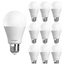 Kit 5 Lâmpada Led A60 9w 6500k Branco Frio Bivolt G-light