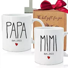 Est. 2023 Regalos Abuelos, Juego De Tazas De Café Mimi...