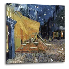 3drose Dpp__1 Terraza De Un Café En Vincent Van Gogh Reloj D