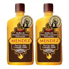 Molho De Pimenta Mendez Defumado Chipotle 450ml Kit C/2 Und