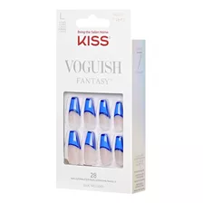Uñas Kiss Glue-on Voguish Fantasy Originales Instantáneas