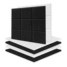 Paneles Acusticos De Fibra De Polliester 12 Pack 30x30cm