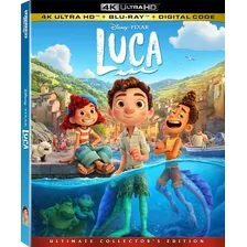 4k Ultra Hd + Blu-ray Luca / Disney Pixar