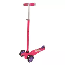 Patinete Infantil 3 Rodas Menina - Suporta 50kg Abec 7 - Mor