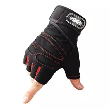 Guantes Entrenamiento Gym Antideslizante Rojo