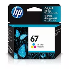 Hp 67 | Cartucho De Tinta | Tri-color | 3ym55an