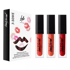 Beauty For Real 3-some Lip Trio, So Hot - Incluye Crema De .