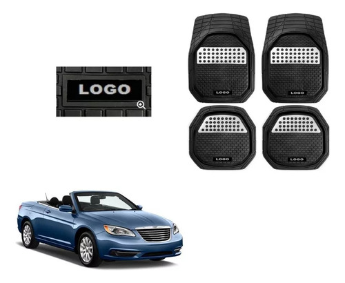 Foto de Tapetes 4pz Bandeja 3d Logo Chrysler Sebring 2012 - 2020