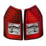 Anzo Ee. Uu. Dodge Magnum Led Tail Light Asamblea, Rojo (red Dodge Magnum