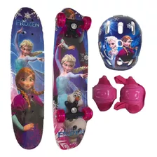 Skate Infantil Menina / Menino + Kit Proteção. Melhor Preço