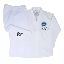 Traje Dobok Uniforme Tkd Logo Nuevo Talle 8 Y 9 Gran Marc