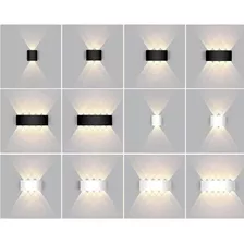 Aplique Led De Pared Lámpara Luz Bidireccional