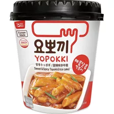 Autêntico Yopokki Topokki Coreano Agridoce Picante Copo 140g