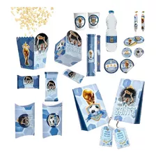 Kit Imprimible Argentina Messi - Cumpleaños - Personalizado