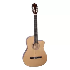 Violão Acustico Iniciante Barato Cutway Natural 6 Cordas Aço