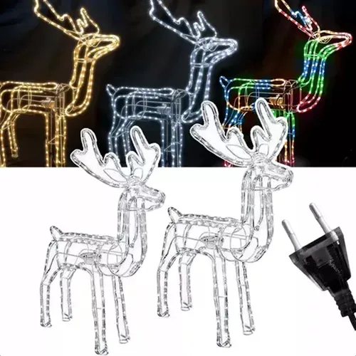 Segunda imagen para búsqueda de renos navideños luminosos