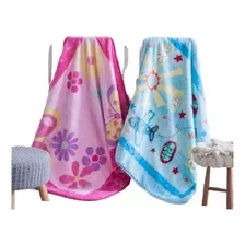 Manta Cobertor Bebê Menino Menina Infantil 90cm X 1.10m