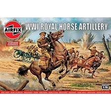 Airfix Vintage Classics Wwi Royal Horse Artillery 1:76 Mili