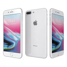 Apple iPhone 8 Plus 64gb Silver Cable Funda Glass