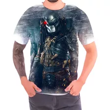 Camisa Camiseta O Predador Filme Alien Envio Rápido 04