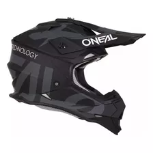 Casco Motocross Oneal 2 Serie Slick Black