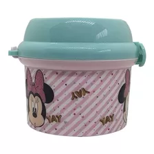 Minnie Porta Colación Snack Yogurt 280ml Sin Bpa Disney 