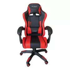 Silla Gamer Profesional Ergonómica Reclinable Súper Cómoda Color Rojo - Marca Styrka Modelo Sg01