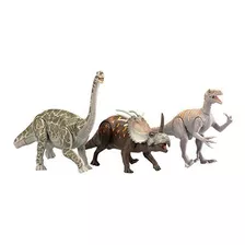Kid Galaxy Dinosaur 3 Pack Figura De Acción