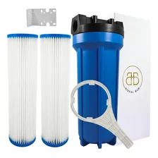 Filtro Água Poço Caipira Nascente Cisterna 1800 L/h 2 Refis