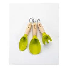 Accesorio Jardín Set Jardinería Verde Rehau X3 Piezas 333939