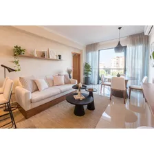 Apartamento 1hab Amueblado Moderno En Venta Ideal P/vivir O Invertir Airbnb Friendly Con Alta Rentabilidad, Area Social Rooftop, Dos Jacuzzis, Lounge, Gym, Cine, Area Infantil Y Lobby En Naco 