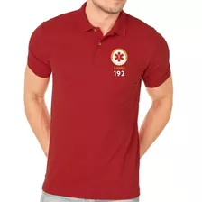 Camisa Polo Personalizada Samu 192 Bordado Peito Costas Mang