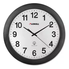 Lorell - Reloj De Pared Con Numeros Arabigos 30 5 Cm Co