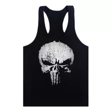 Musculosas Punisher Olimpicas Algodon Unicas Culturismo Gym!