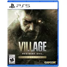 Juego Para Ps5. Resident Evil Village Gold Ed