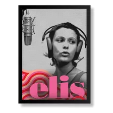 Quadro Poster Elis Regina Mpb Musica Popular Brasileira A3